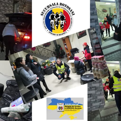 10.03.2022 - Ajutoare pentru refugiații din Ucraina